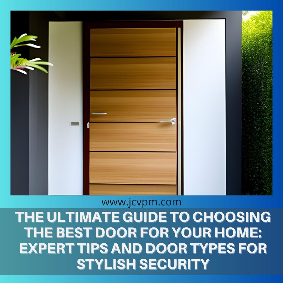 Best exterior door options for security and style