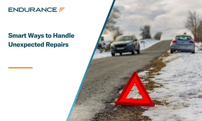 Smart Ways To Handle Unexpected Car Repairs | Endurance Warranty